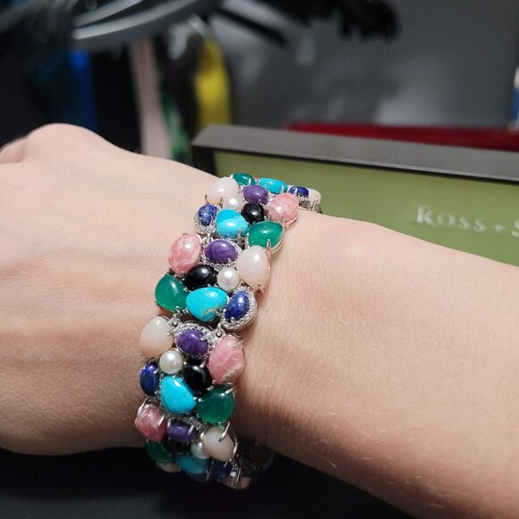 Ross Simons Multi-Gemstone Bracelet - Picture 1 of 3